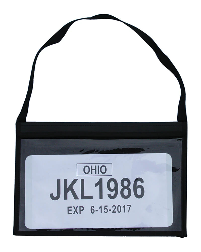Tag Bag Plate Holders Velcro