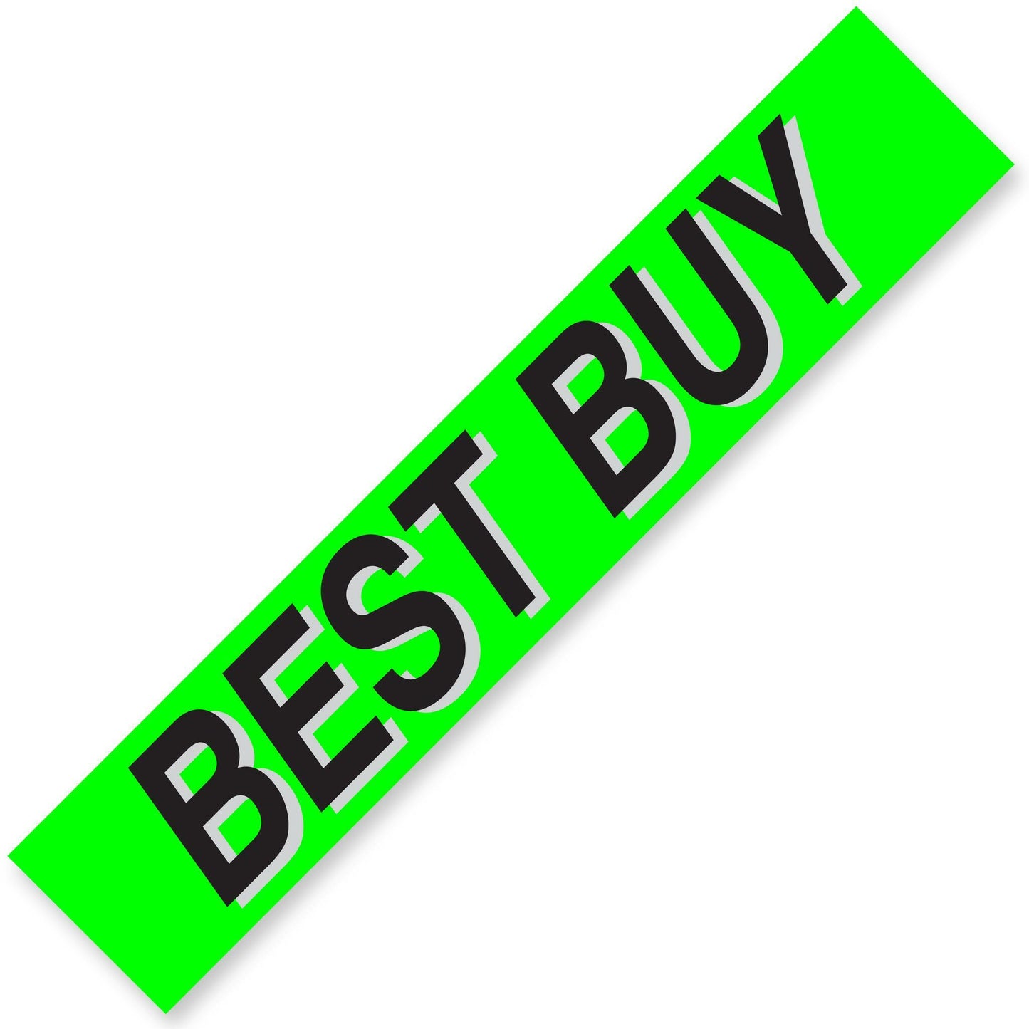 Vinyl Highlights Windshield Slogans (Green)